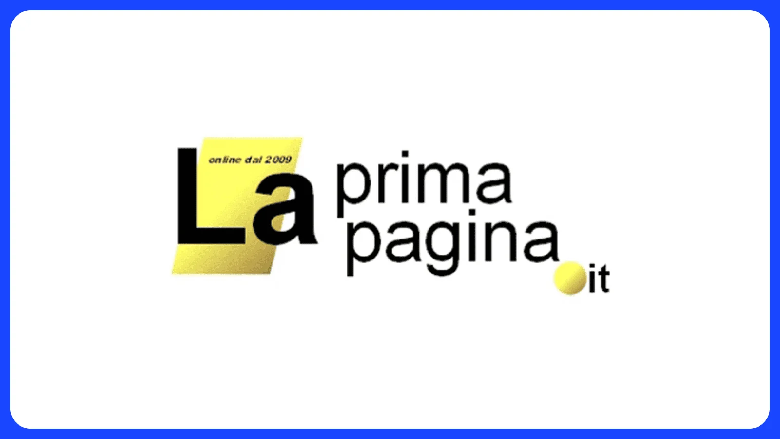 La prima pagina - Domenico Amicuzi La prima pagina - Domenico Amicuzi