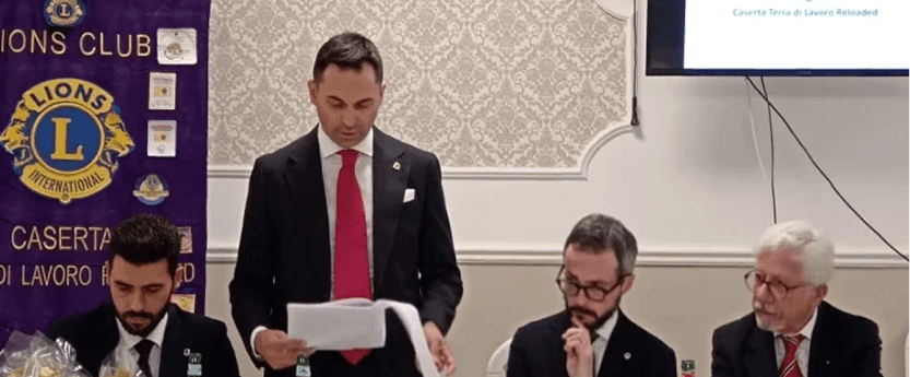 Presidenza del Lions Club - Domenico Amicuzi
